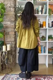 Paloma Tela Neckerchief Blouse Mucky Olive